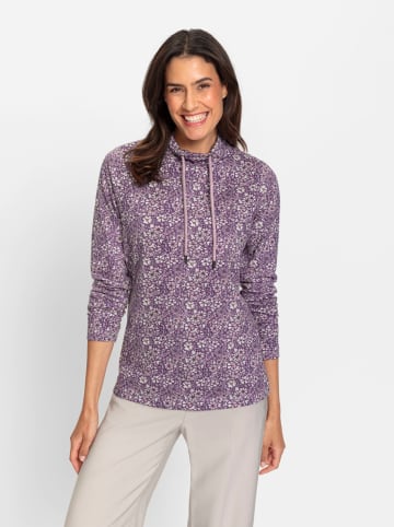 WITT WEIDEN Print-Shirt in feige-mauve-bedruckt
