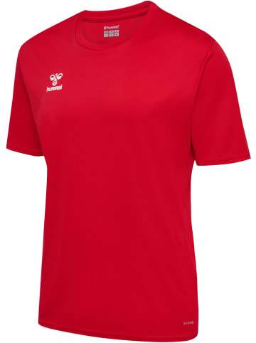 Hummel T-Shirt Hmlessential Herren in TRUE RED