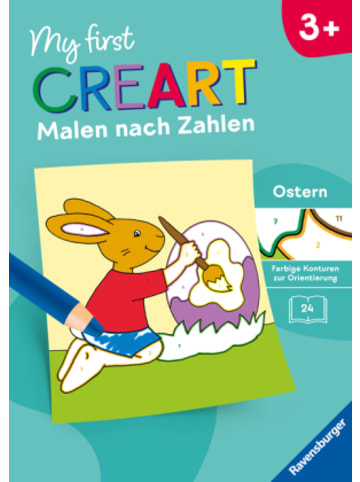 Ravensburger Verlag GmbH Buch - My first CreArt Malen nach Zahlen ab 3 - Ostern