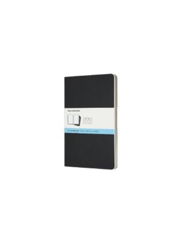 Moleskine Papeterie/PBS - Moleskine Cahier Large/A5, 3er Set, Punktraster, Kartoneinband,