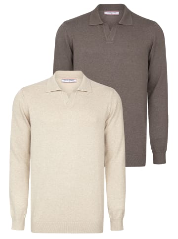 Felix Hardy Pullover in Beige-Braun