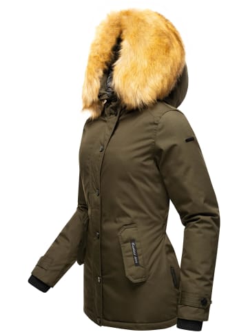 Navahoo Winterjacke Laura in Olive