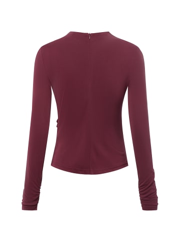 Y.A.S Langarmshirt YASLysa in bordeaux