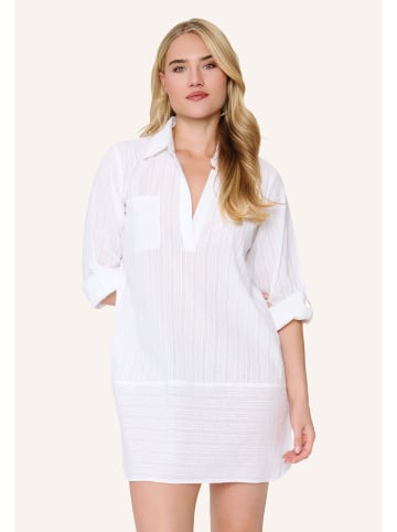 Linga Dore Linga Dore Pyjama Kleid in Weiß