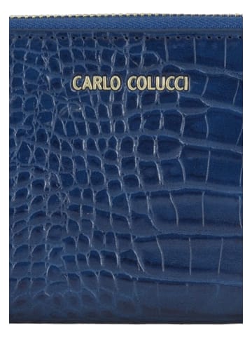 Carlo Colucci Geldbörse Chiarotti in Blau