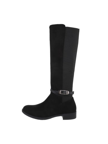 Ital-Design Stiefel in Schwarz