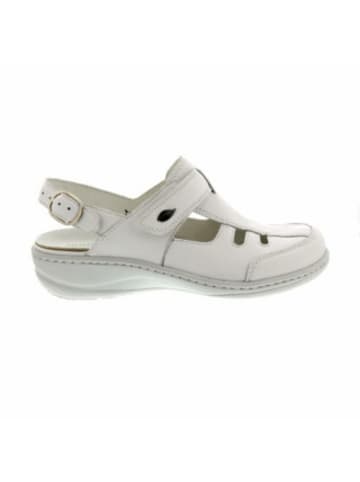 WALDLÄUFER Komfort Sandalen für Damen in weiß in weiß