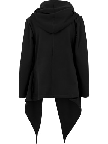 Urban Classics Urban Classics Damen Ladies Hooded Sweat Cardigan in black