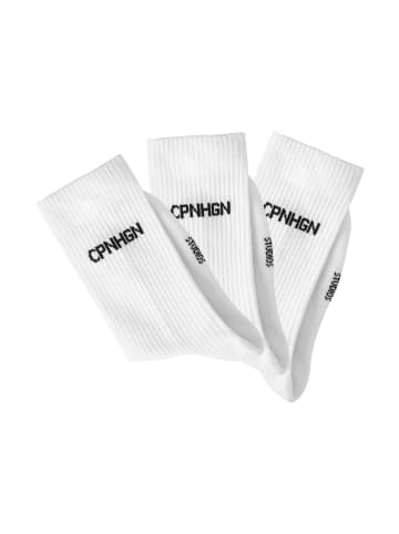 Copenhagen Studios Tennissocken in 3x weiß