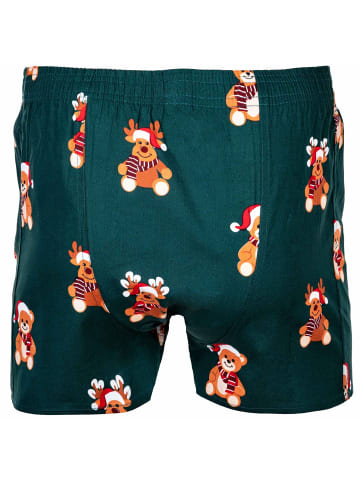 Happy Shorts Web-Boxershorts 1er Pack in Teddy & Reindeer