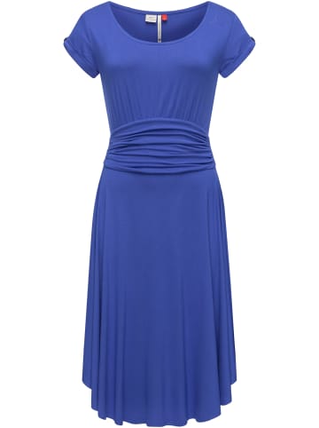 ragwear Sommerkleid Yvone Solid in Web Blue