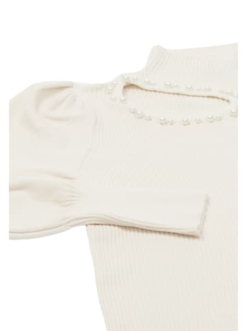 faina Women Sweater in Wollweiss