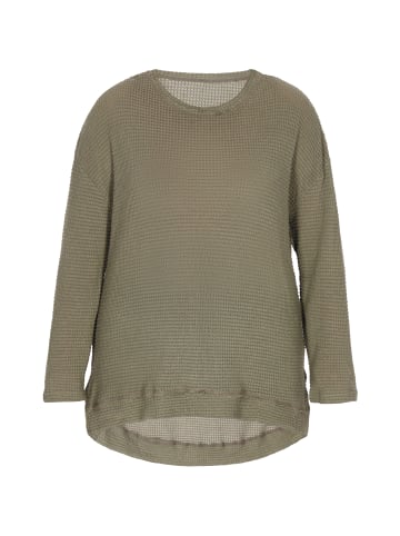 Usha Women Plus Size Blouse in Moss Green