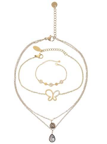 faina Women Jewelry Set in gold