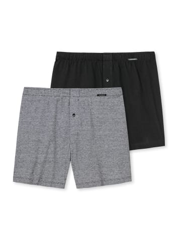 Schiesser Boxer Shorts in Schwarz