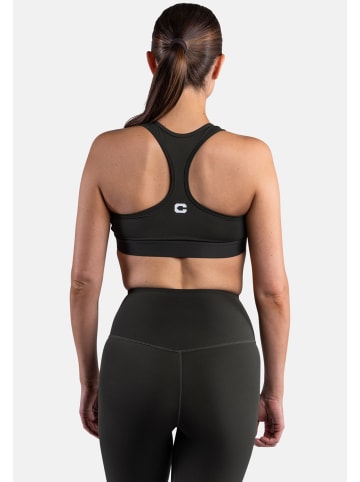 CLN Athletics Sport-BH Inhale in deep forest green