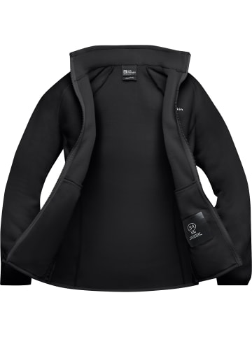 Jack Wolfskin Jacke MOONRISE FZ W in Schwarz