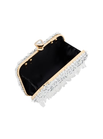 faina Women Minaudière in Silver