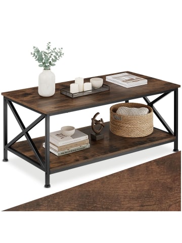 tectake Beistelltisch Pittsburgh 100x55x45,5cm