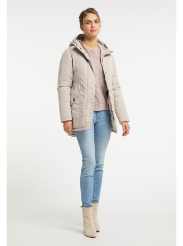 Usha Damen Winterjacke in Steingrau
