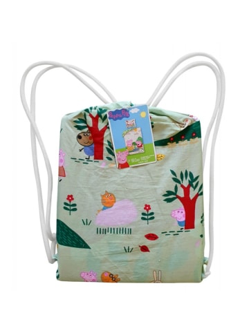Peppa Pig Peppa Pig Bettwäsche Set aus Baumwolle Bettdeckenbezug 140 × 200 in Mehrfarbig