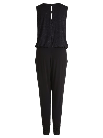 Vera Mont Jumpsuit im Glitzer-Look in Patch Black/Black