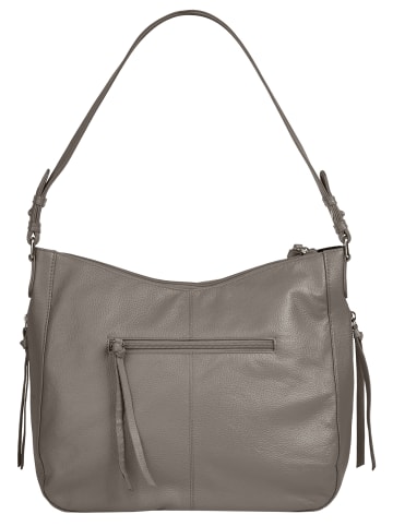 Bruno Banani Shopper echt Leder in grau