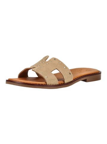 Oh! my Sandals Pantoletten in Hellbraun