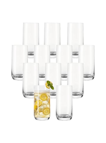 LEONARDO 12er Set Trinkglas Daily 330 ml in transparent