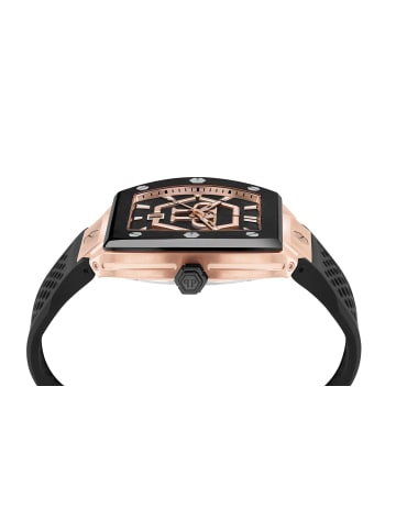 Philipp Plein Analoguhr für Herren in Schwarz