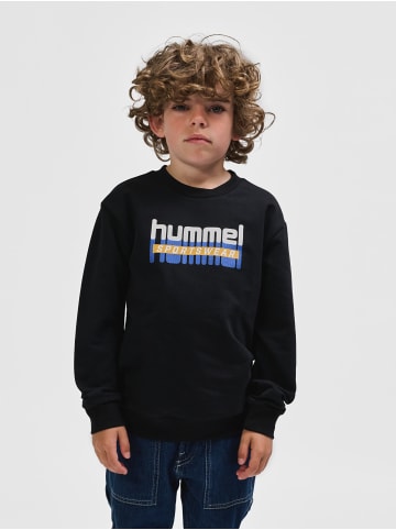 Hummel Sweatshirt Hmltukas Kinder in BLACK