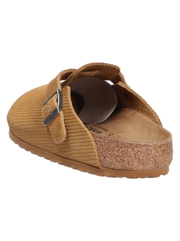 Birkenstock Tieffußbett Pantolette in braun