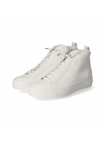 Paul Green Paul Green Damen Ankle Boots/ Schnürstiefeletten/ Stiefeletten Weiß Glattleder in Weiß