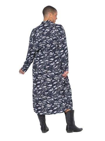 Studio Untold Midikleid in schwarz