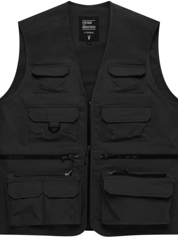Vintage Industries Weste in Schwarz