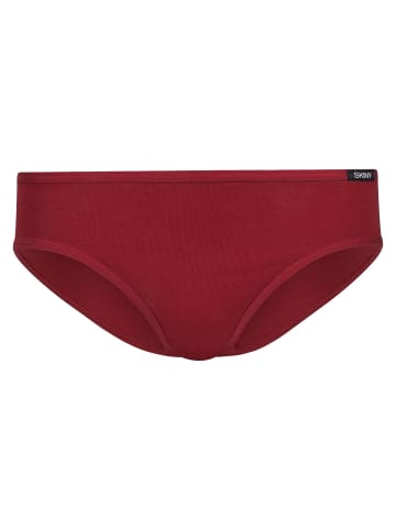 Skiny Slip 2er Pack in Rot/Weiß