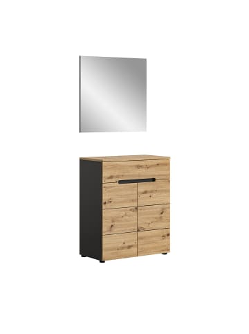 ebuy24 Garderobenmöbel Canu Eiche 80 x 37 cm