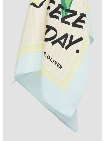 s.Oliver Schal in 51E3_blassblau