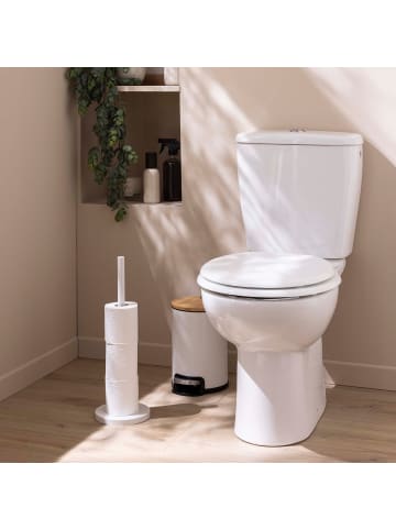 Douceur d’Intérieur Toilettenpapierhalter, RILANO in Weiß, 43 cm