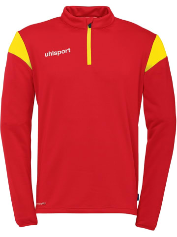 uhlsport  Trainingsjacke "Squad 27 1/4 Zip Top" in Rot