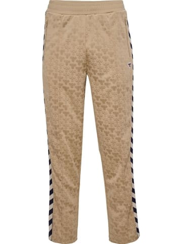 Hummel Sweat Pant "Archive Regular Poly Pants Aop" in Beige