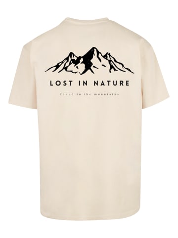 F4NT4STIC Heavy Oversize T-Shirt Lost in nature in sand