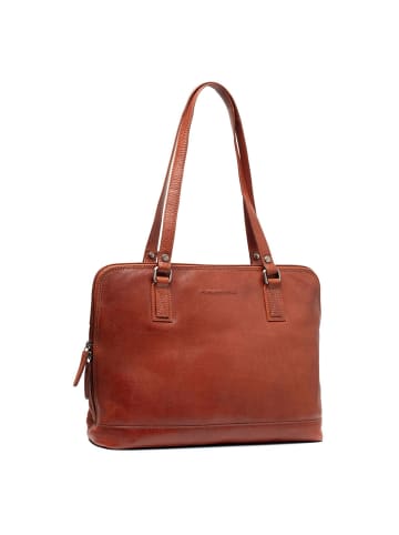 The Chesterfield Brand Selvino Schultertasche Leder 37 cm in cognac