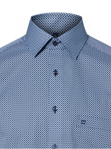 OLYMP  Hemd in hellblau marine
