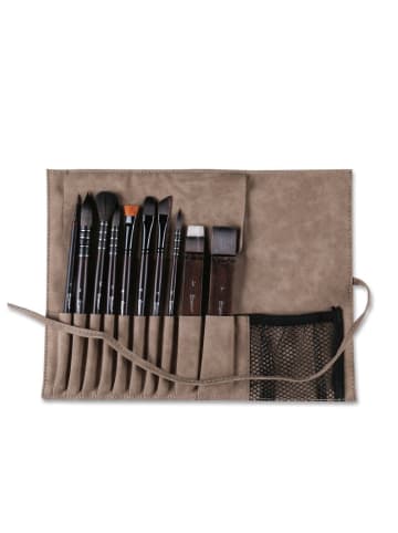 ARTNANAS Premium Nylon Aquarellpinsel Set—10 teilig