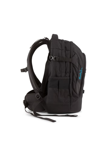 Satch Schulrucksack-Set PACK Black Bounce 2-teilig in Schwarz