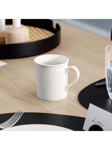 Villeroy & Boch Becher mit Henkel Twist White in weiß