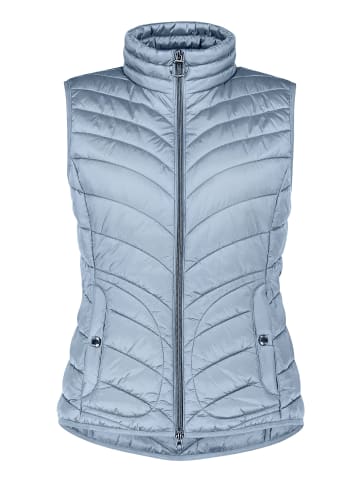 Betty Barclay Steppweste mit Stehkragen in Faded Blue