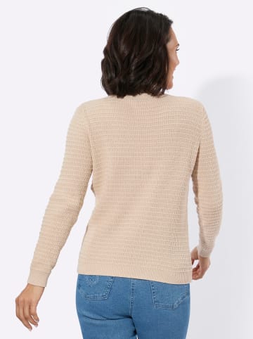 WITT WEIDEN Stehkragen-Pullover in elfenbein