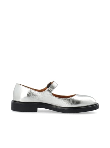 Bianco Mary Jane Schuhe in Silver